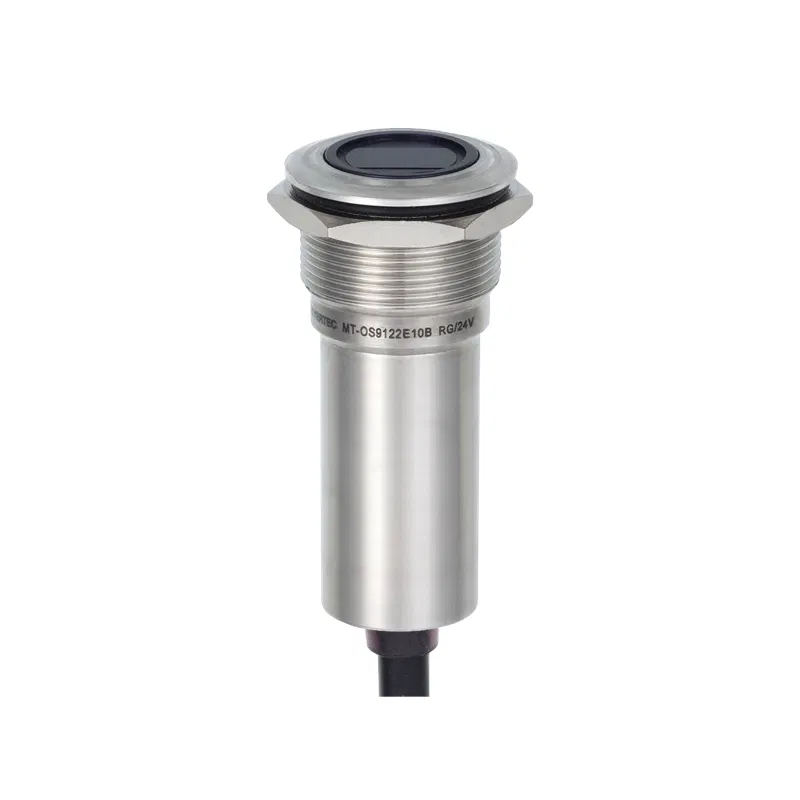 Переключатель оптический MT-OS9122E10BRG IP65 НО d22мм возврат NPN 24В DC подсветка кольцом красн./зел. ОВЕН 157396