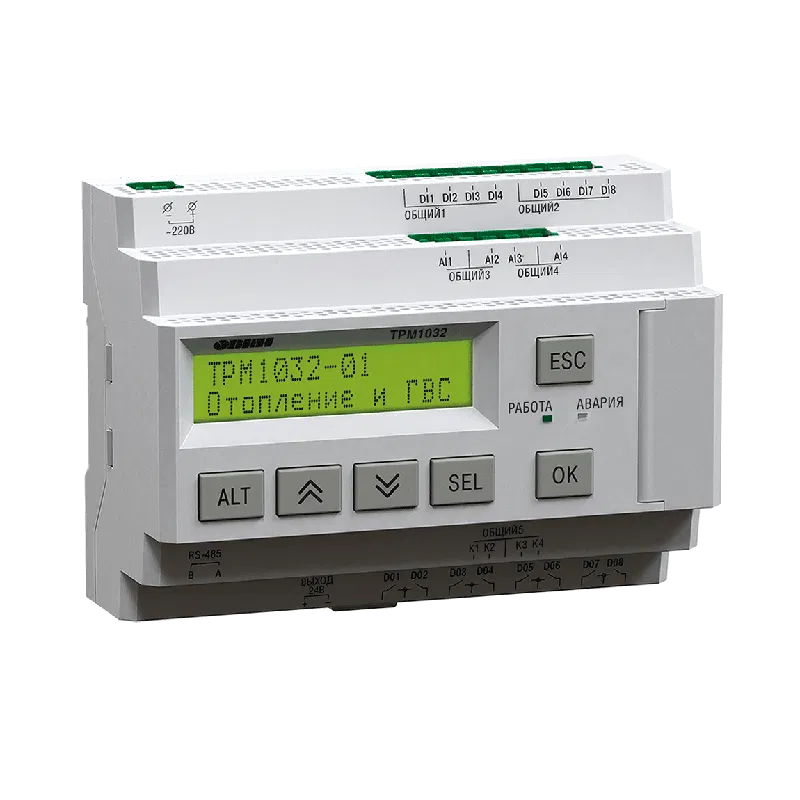 Регулятор для систем отопления и ГВС ТРМ1032-230.230.01 ОВЕН 99785