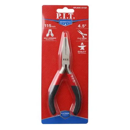 Плоскогубцы мини ADVANCE 115мм пружина сталь CR-V 63HRC P.I.T. HPLR06-0115F