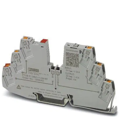 Выключатель защитный PTCB E1 24DC/1-8A NO электрон. Phoenix Contact 2908262