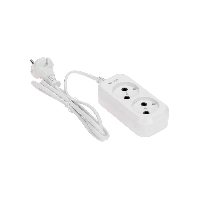 Удлинитель 2х1.5м без заземл. 2х0.75 бел. PROCONNECT 13-4200