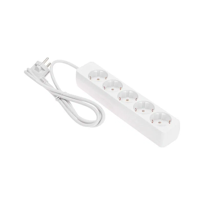 Удлинитель 5х1.5м с заземл. 3х0.75 бел. PROCONNECT 13-4211