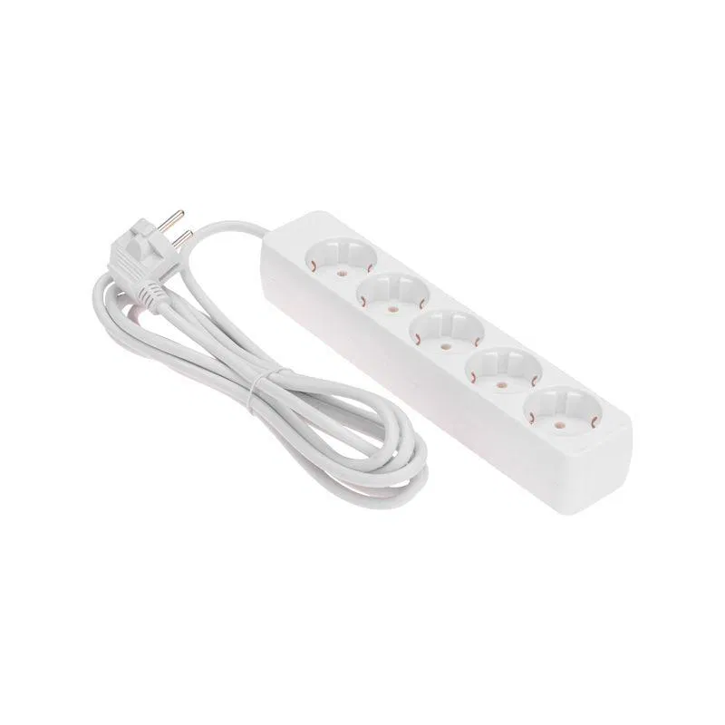 Удлинитель 5х3м с заземл. 3х0.75 бел. PROCONNECT 13-4212