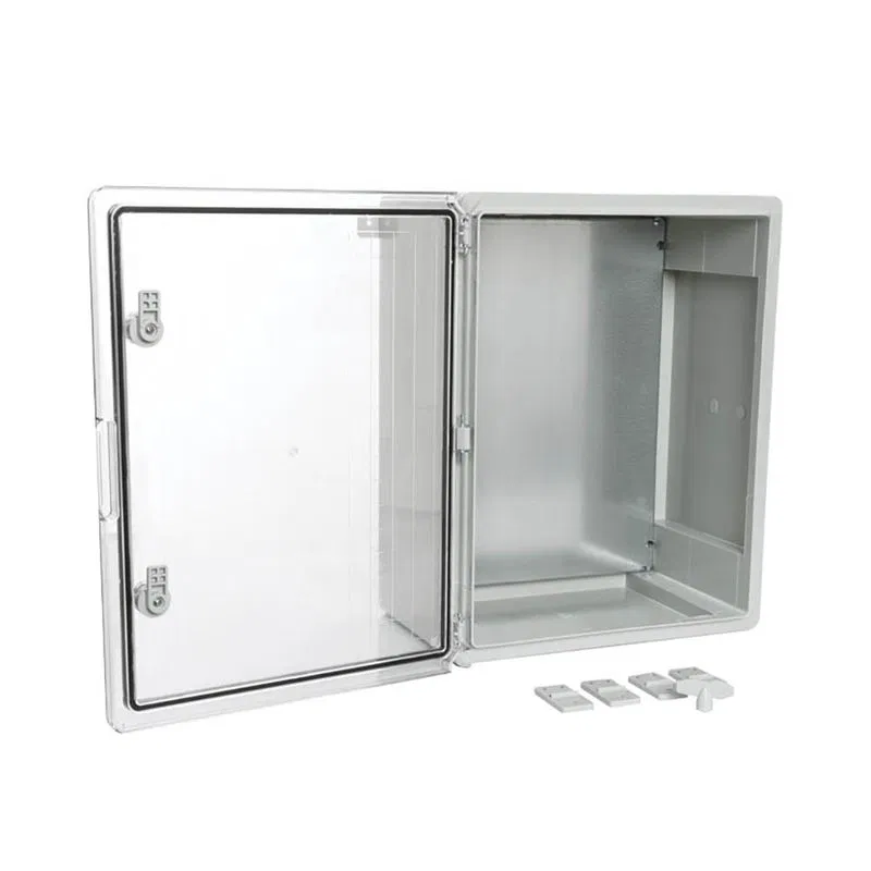 Корпус ЩМП 500х400х240 IP65 прозр. дверь с монтажн. панелью пластик. Промрукав PR08.26494