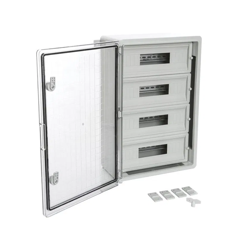 Корпус пластиковый распределительный ЩРН-60 IP65 прозр. дверь 600х400х200 Промрукав PR08.26505