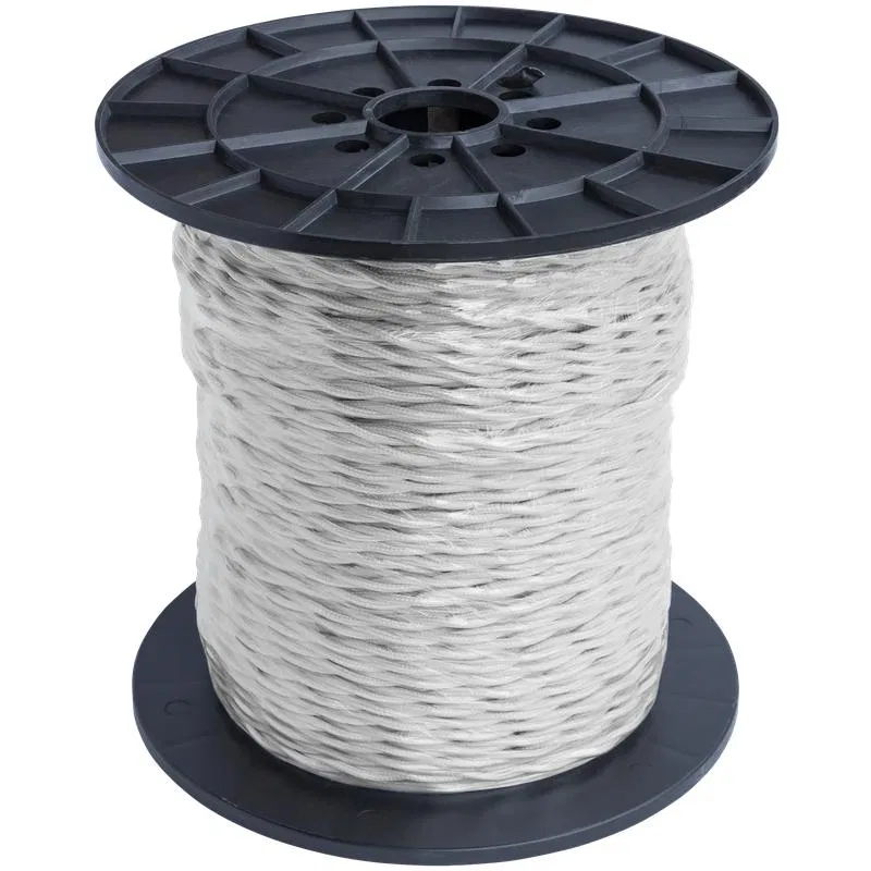 Провод ретро 2х1.5 бел. (уп.200м) RetroElectro 2254765