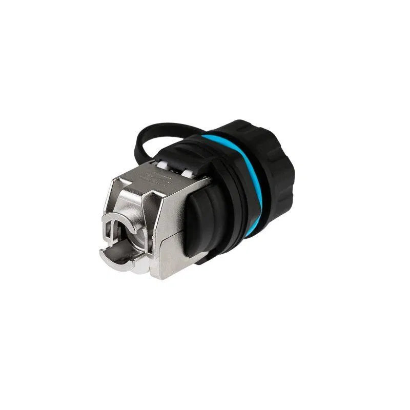 Модуль соединительный индустриальный RJ-45(8P8C) FTP кат. 6 IP68 Rexant 02-0284