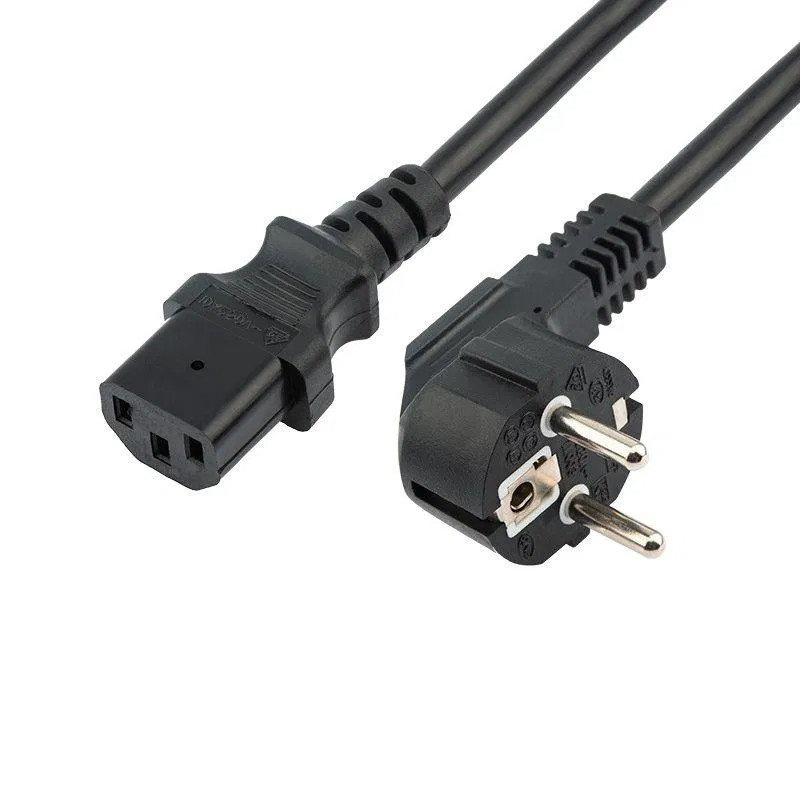 Шнур сетевой СЕЕ 7/7 (Schuko) - IEC 320 C13 3х0.75кв.мм 6А 3м Rexant 04-2734
