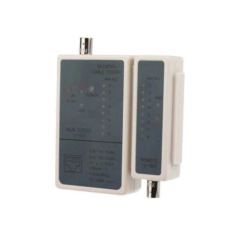 Тестер кабеля RJ45+BNC (HT-C003) (TL-5248) Rexant 12-1001