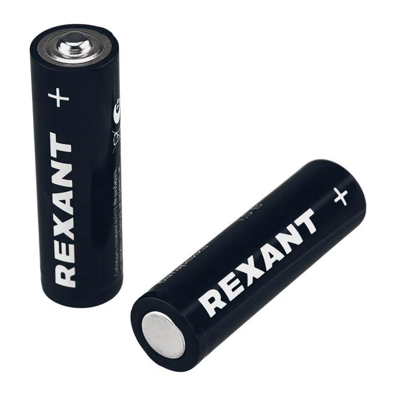 Элемент питания алкалиновый AA/LR6 1.5В (блист.2шт) Rexant 39-1050