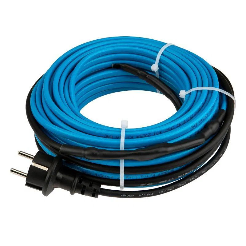 Кабель греющий саморег. Extra Line (комплект для труб) 15MSR-PB 20M (20м/300Вт) REXANT 51-0622