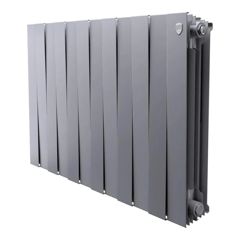 Радиатор PianoForte 500 new 12 секц. биметал. Silver Satin Royal Thermo НС-1176336