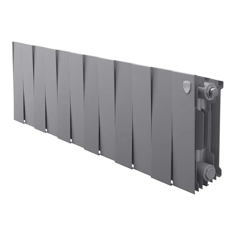 Радиатор PianoForte 200 12 секц. биметал. Silver Satin Royal Thermo НС-1346021