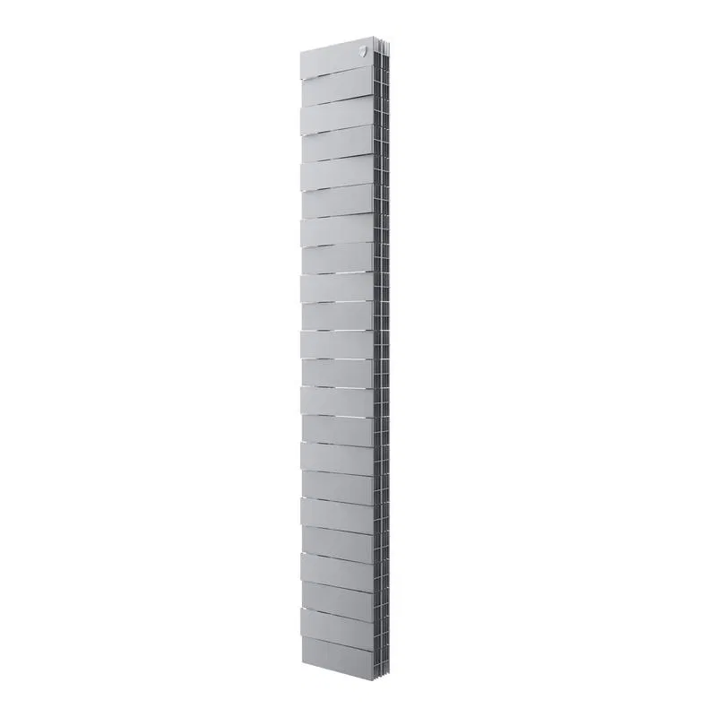 Радиатор PianoForte Tower 200 22 секц. биметал. Silver Satin Royal Thermo НС-1346147