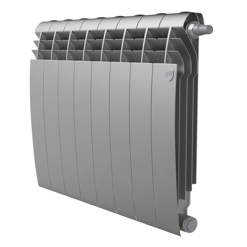Радиатор BiLiner 500 VR80 8 секц. биметал. Silver Satin Royal Thermo НС-1506316
