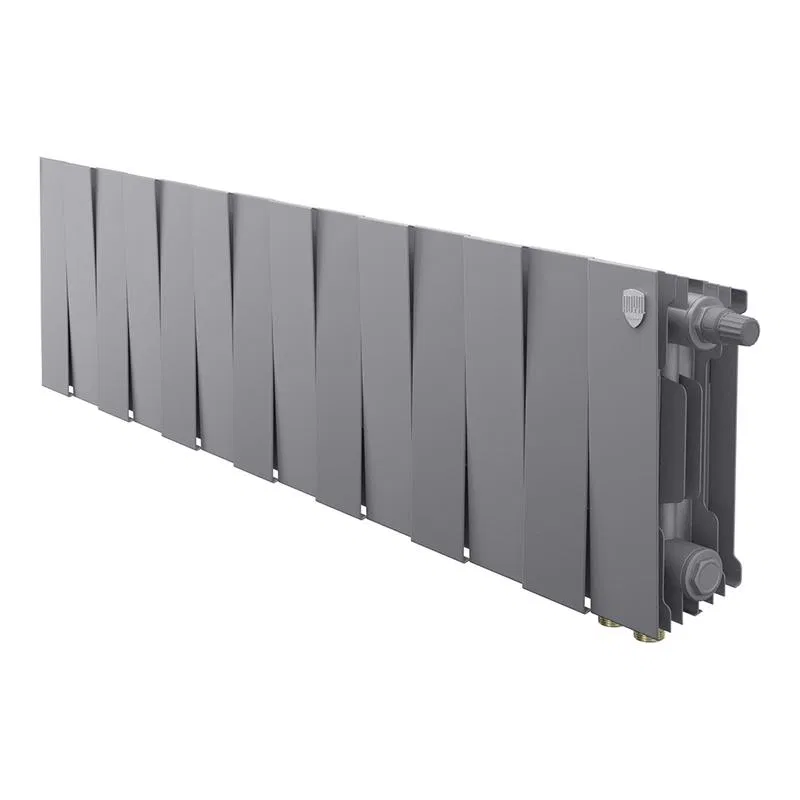 Радиатор PianoForte 200 VDR80 14 секц. биметал. Silver Satin Royal Thermo НС-1506337