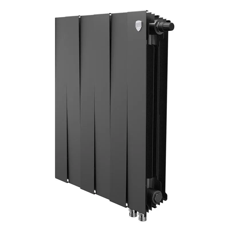 Радиатор PianoForte 500 VDR80 6 секц. биметал. Noir Sable Royal Thermo НС-1506368