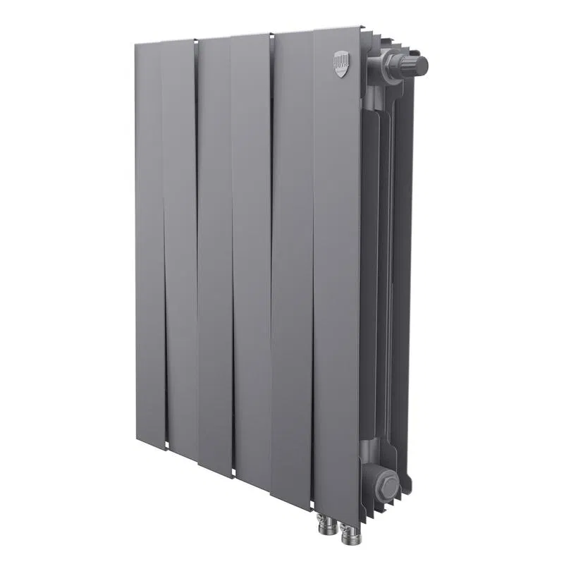 Радиатор PianoForte 500 VDR80 6 секц. биметал. Silver Satin Royal Thermo НС-1506373