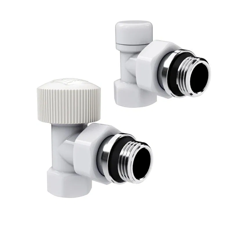 Набор термостатический угловой Design 1/2дюйм М30х1.5 бел. Royal Thermo НС-1640379