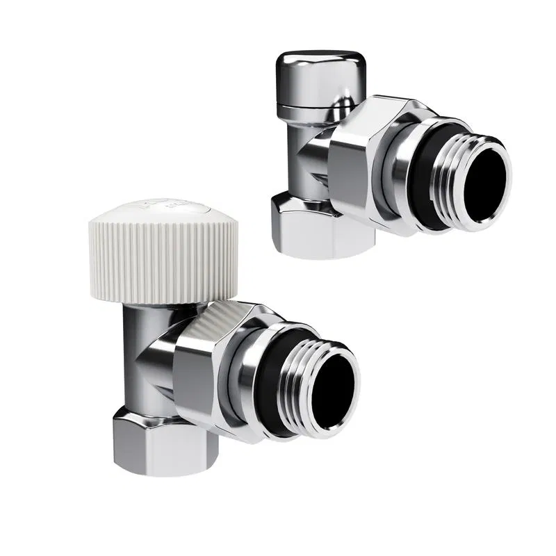 Набор термостатический угловой Design 1/2дюйм М30х1.5 хром Royal Thermo НС-1640380
