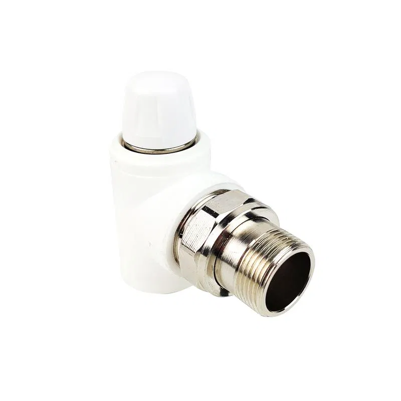 Клапан запорный угловой PPR 25х3/4 RTP 28248