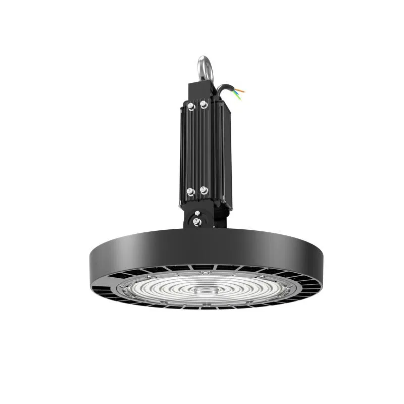 Светильник светодиодный ДСП IB 11 S 150W W 840 HT BK PC 298х298х156мм 150Вт 4000К IP65 High Bay подвесной с гр. линзой из поликарбон. черн. Русский Свет 16091124340