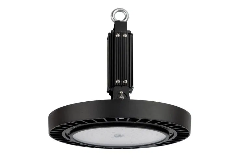 Светильник светодиодный ДСП IB 11 S 100W VW 850 HT BK CL 257х257х155мм 100Вт 5000К IP65 High Bay подвесной с закален. стекл. черн. Русский Свет 16091124363