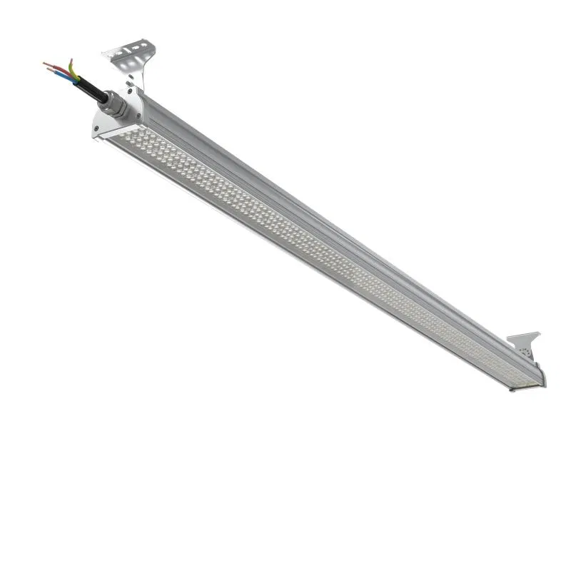 Светильник светодиодный ДСП WP 24 C 150W M 840 2 L1500 SI CL 1580х100х85мм 150Вт 4000К IP66 пылевлагозащ. Русский Свет 27072423948