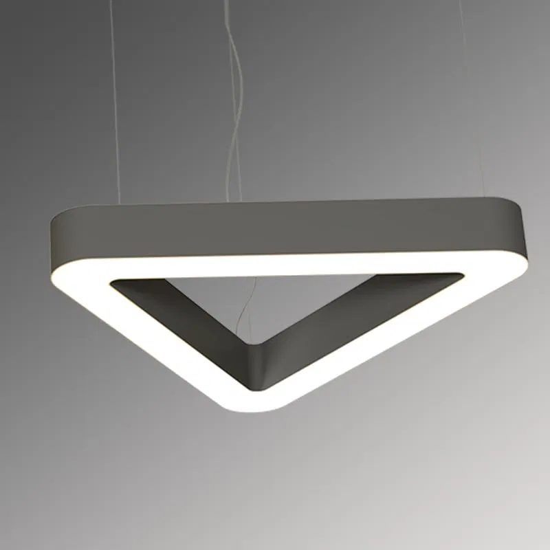 Светильник светодиодный RVE-LBX-HOLE-TRIO-SOFT-700-P 52Вт 4000К 700х623х100мм подвесной шир. рассеив.=80мм бел. RVElektro RVE00000424