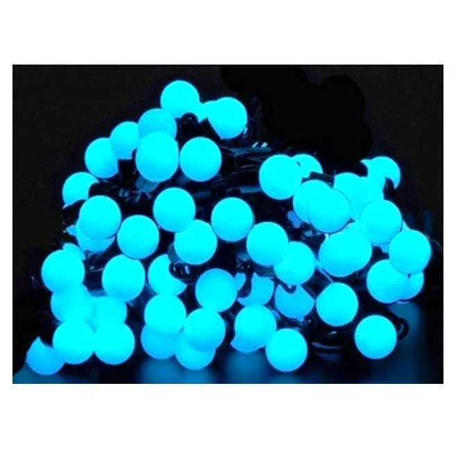 Гирлянда "Жемчуж. шарики" LDBL048B-10-C(40) син. SHLights 4610003324964