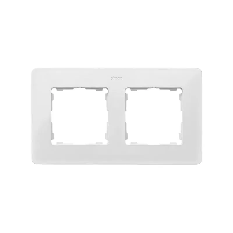 Рамка 2-м Simon82 Detail пастель розовая/бел. Simon 8200620-203