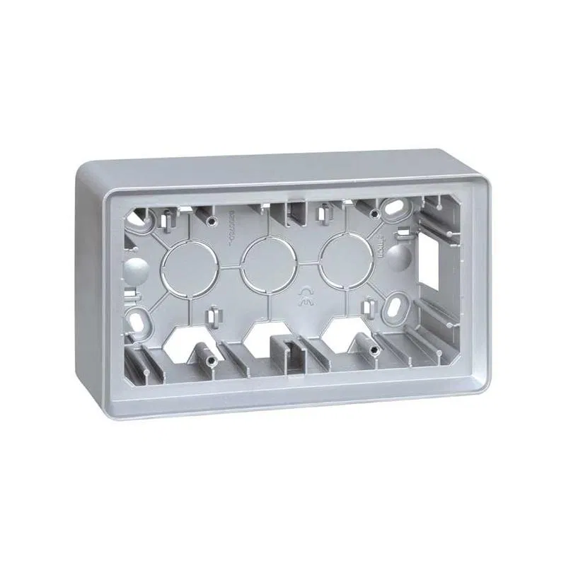 Коробка наружной установки на 2 поста алюм. Simon82 Detail 8200760-093