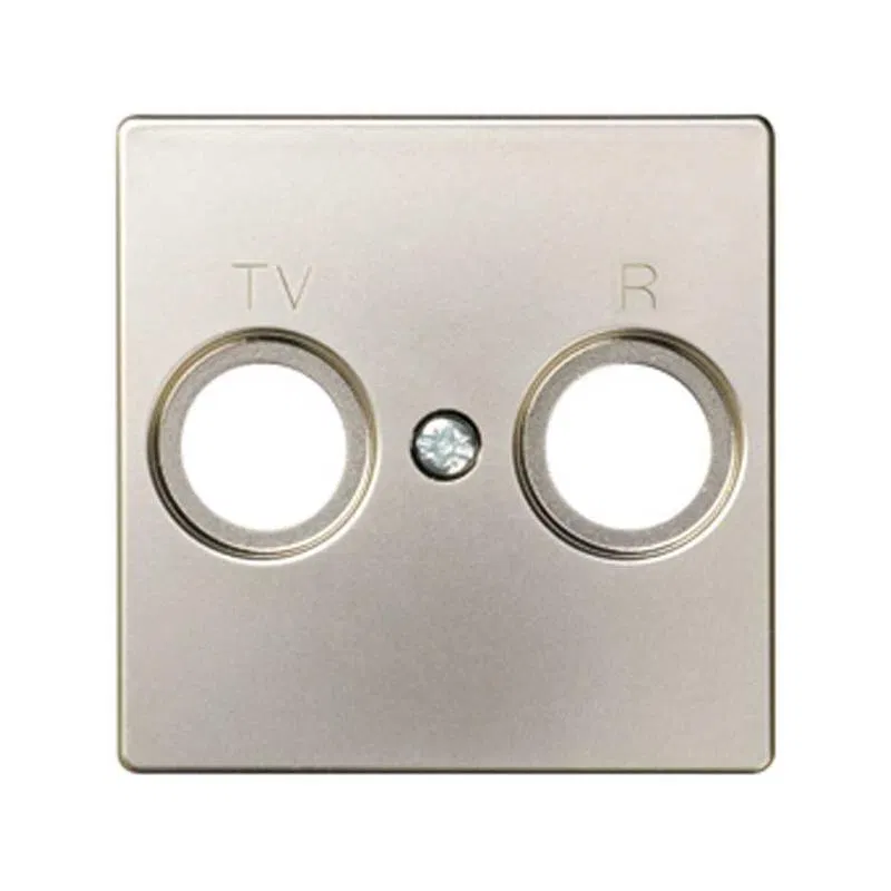 Накладка розетки R-TV Simon82 матов. шампань Simon 82053-34
