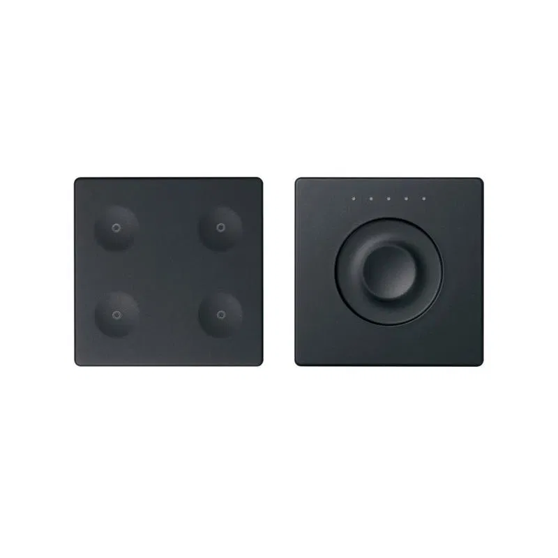 Комплект выключателя 4-кл. сенсорн. + регулятор KNX; RJ12 графит Simon82 Sense 8400651-038
