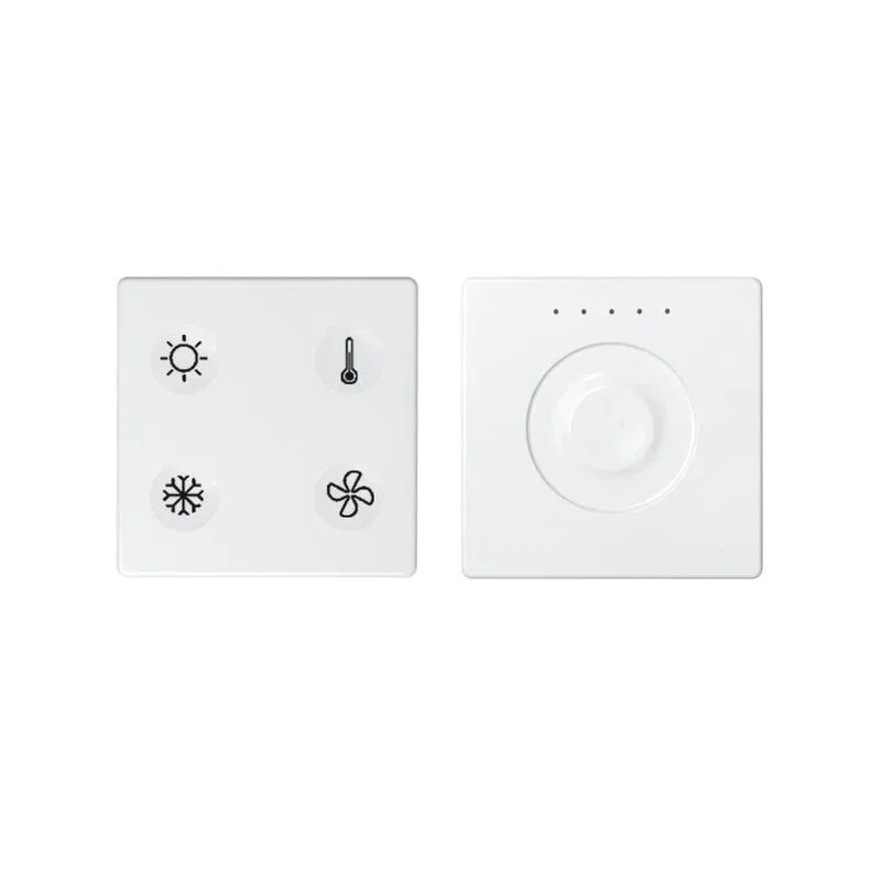 Комплект выключателя 4-кл. сенсорн. + регулятор Т1 KNX; RJ12 бел. Simon82 Sense 8400653-030