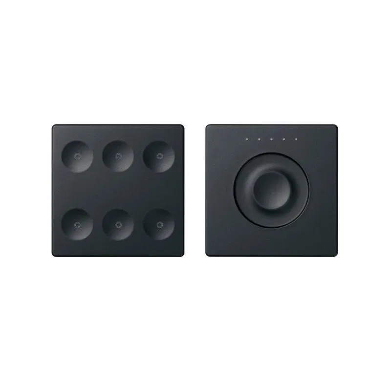 Комплект выключателя 6-кл. сенсорн. + регулятор KNX; RJ12 графит Simon82 Sense 8400671-038