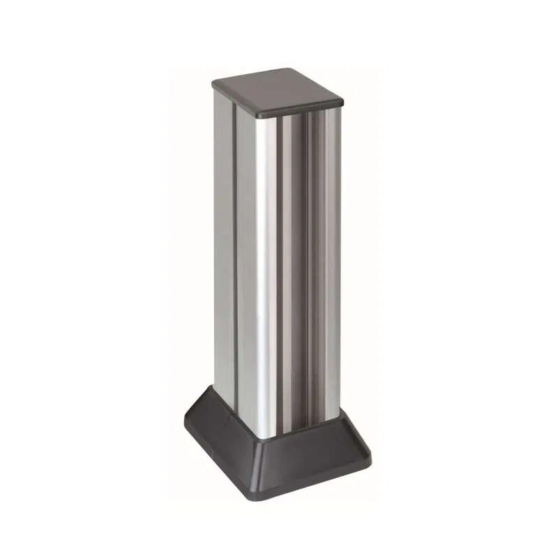 Мини-колонна 2-сторонняя на 10-мод. CIMA 741х126.5(158)х109.5(181)мм Simon Connect алюм./графит ALC325-8-14