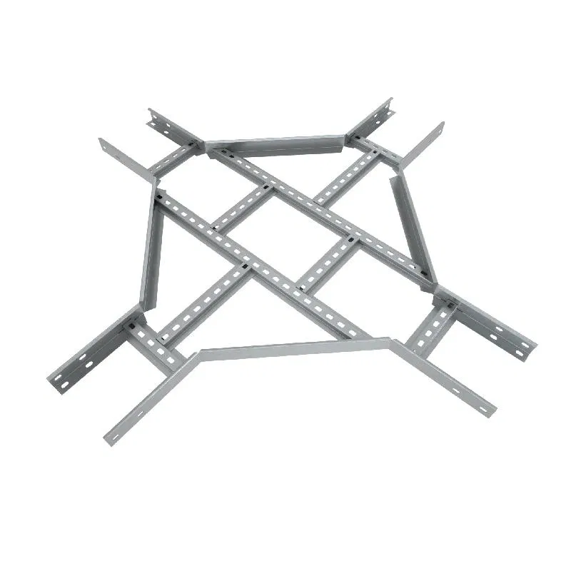 Ответвитель для лотка Х-образ. лестн. 300х80 сталь 1.2мм "БЫСТРЫЙ МОНТАЖ" LXDS80-300-1.2 КМ LO7129 СИСТЕМА КМ