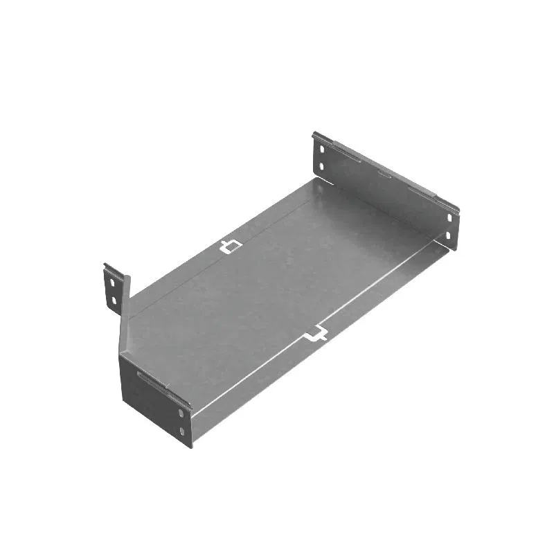 Переходник для лотка правый 80х400-500 сталь 1мм "ПЛЮС" PDplus80-400-500-R КМ PL0667 СИСТЕМА КМ