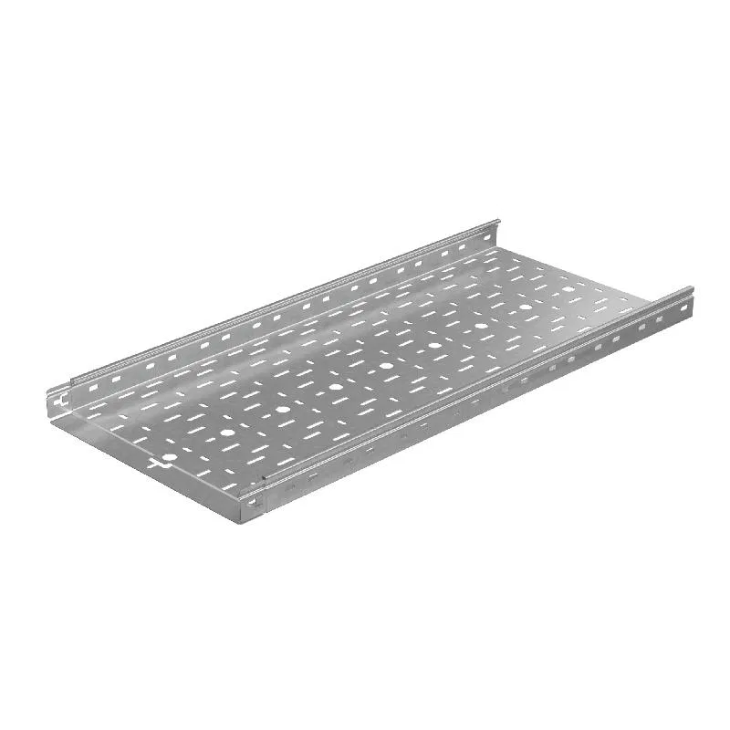 Лоток листовой перфорированный 400х50 L2000 1.5мм "Быстрый монтаж ПЛЮС" LPplus50-400-1.5-2000 INOX304 КМ PL12735 СИСТЕМА КМ
