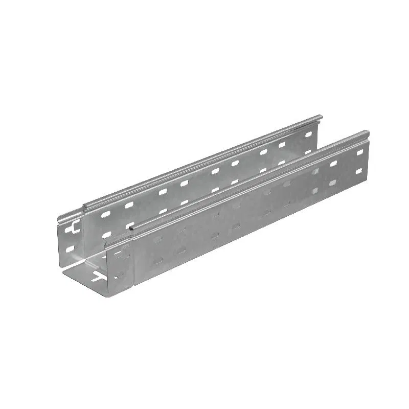 Лоток листовой перфорированный 100х80 L3000 1мм "Быстрый монтаж ПЛЮС" LPplus80-100-1.0-3000 INOX304 КМ PL12879 СИСТЕМА КМ