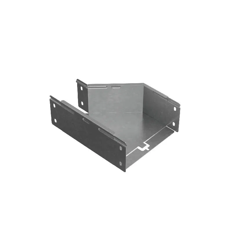 Переходник для лотка левый 100х100-200 сталь 1мм "ПЛЮС" PDplus100-100-200-L HD КМ PL1666 СИСТЕМА КМ