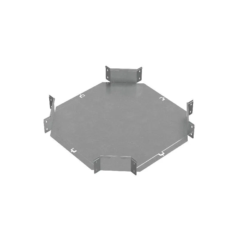 Ответвитель для лотка Х-образ. 400х100 "ПЛЮС" XDplus100-400 INOX304 КМ PL5741 СИСТЕМА КМ