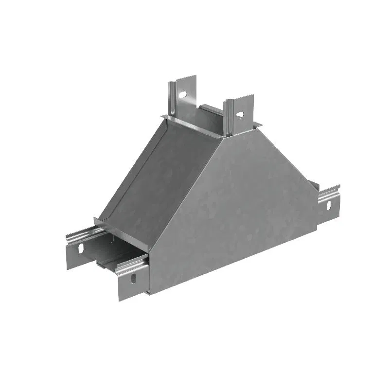 Отвод для лотка Т-образ. вертикал. вверх 300х50 "ПЛЮС" TDNplus50-300 INOX304 КМ PL6207 СИСТЕМА КМ