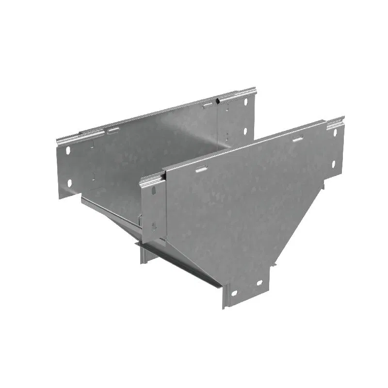 Отвод для лотка Т-образ. вертикал. вниз 500х100 "ПЛЮС" TDVplus100-500 INOX304 КМ PL6245 СИСТЕМА КМ