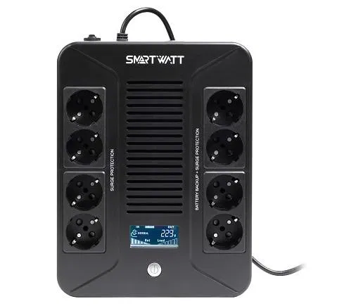 Источник бесперебойного питания UPS SAFE PRO LCD 800 SmartWatt 3703020280002