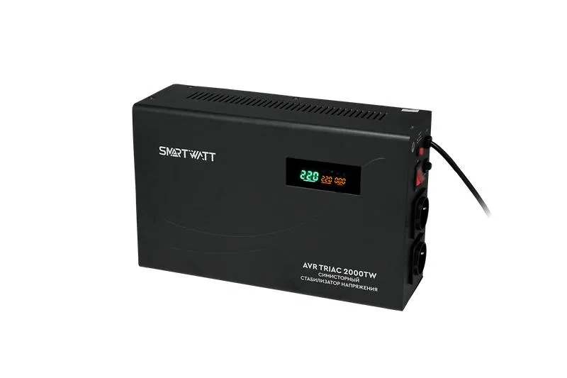 Стабилизатор напряжения симисторный SMARTWATT AVR TRIAC 2000TW 4512020380003