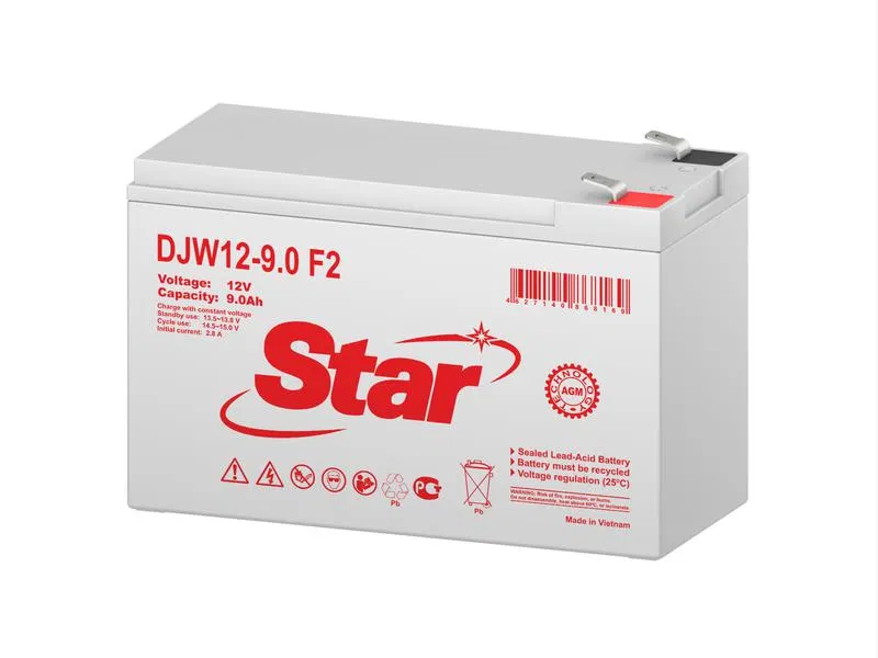 Аккумулятор 12В 9А.ч Star DJW12-9.0 F2 DJW12-9.0 F2 STAR