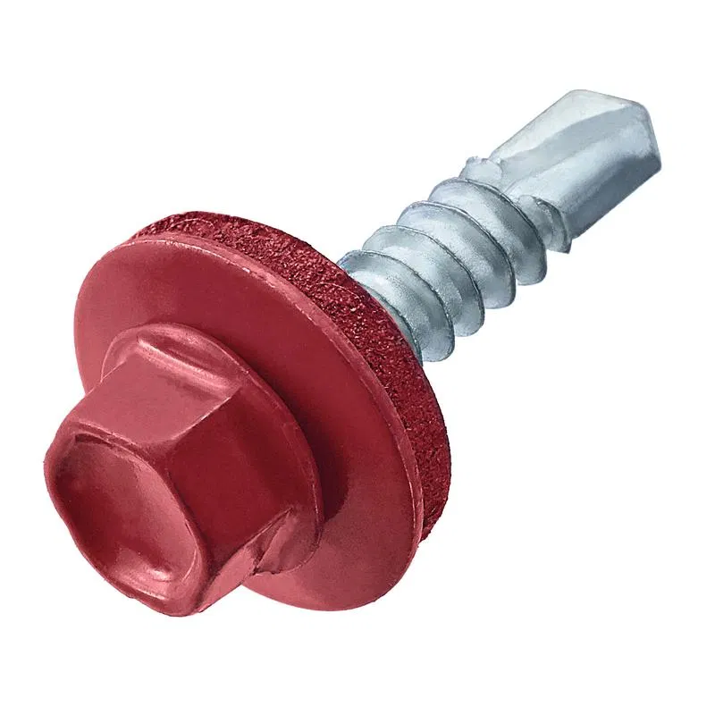 Саморез кровельный 4.8х28(29) RAL 3011 корич./красн. (ведро) (уп.300шт) СТРОЙМЕТИЗ 2080016