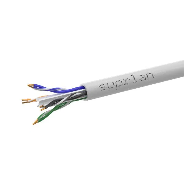 Кабель витая пара U/UTP кат.6A 4х2хAWG23 Cu LSZH нг(А)-HF In. Six 500м (м) SUPRLAN 01-0317-5